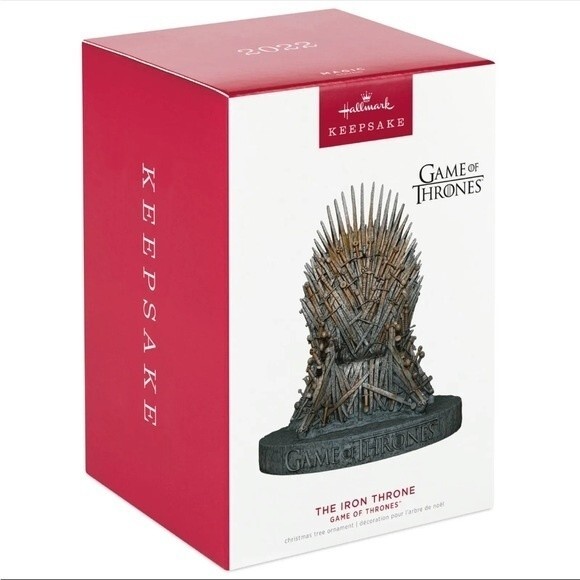 Hallmark Keepsake Ornament Game of Thrones THE IRON THRONE 2022 NEW - Picture 3 of 4